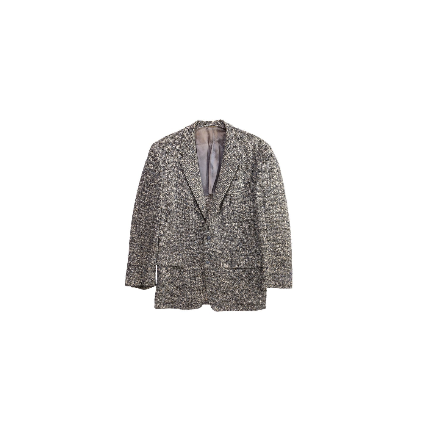 Vintage Men's Gray Casual Blazer by El Dorado Clothing - Estimated Era 1950's - 1960's