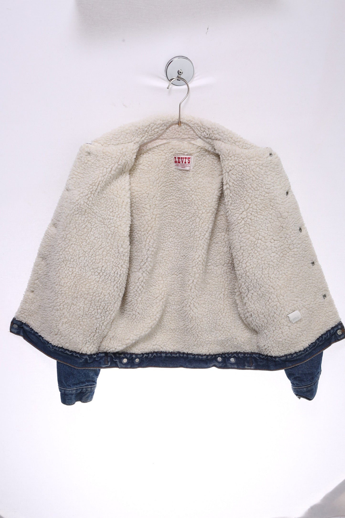 Vintage Levi's Blue Denim Sherpa Jacket