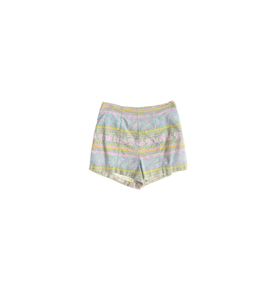Vintage Women's High Waist Shorts - Estimated Era 1950's - 1960's
