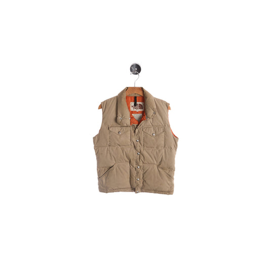 Vintage North Face Down Vest - Brown Label - Goose Feather Insolation