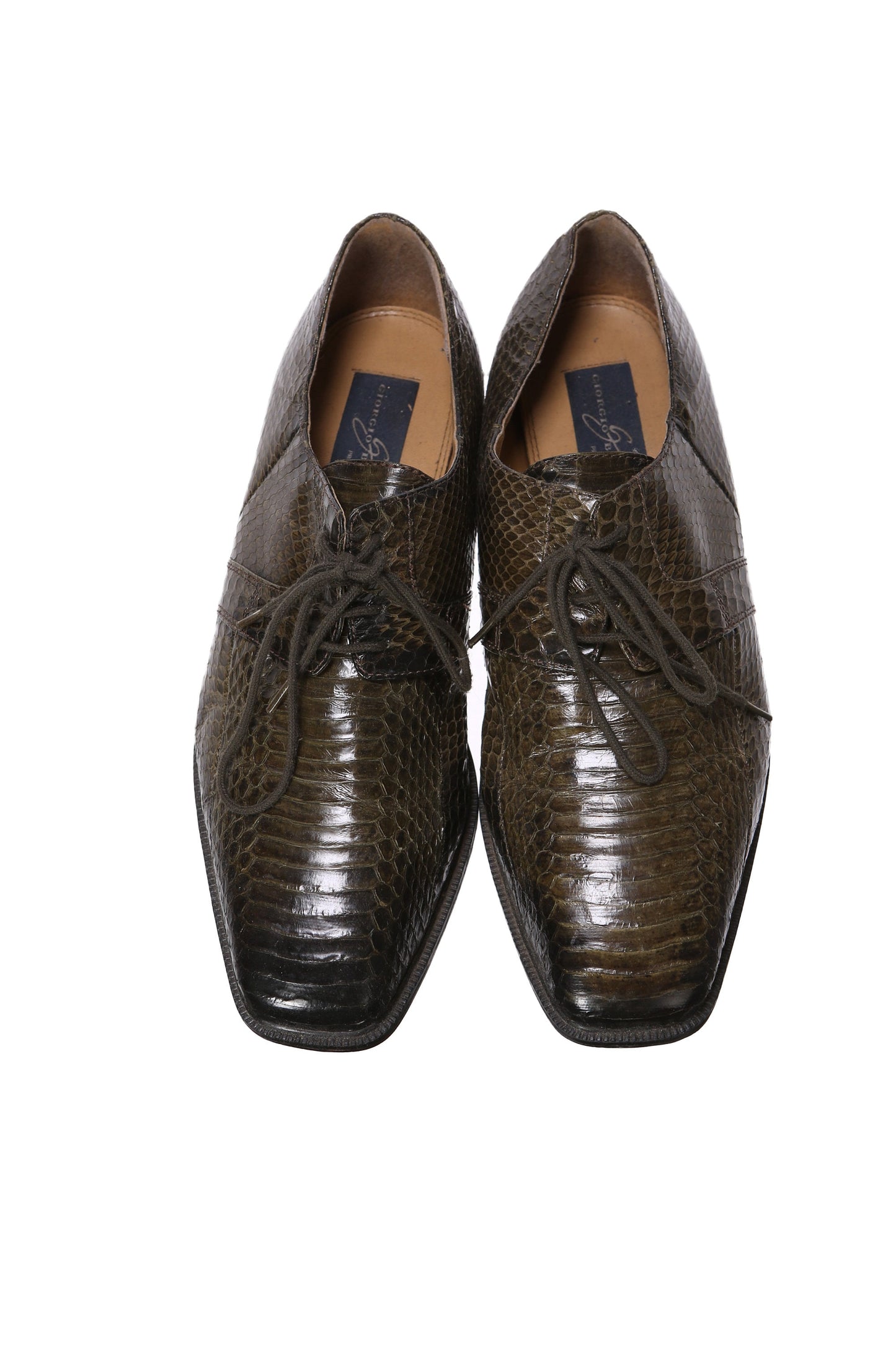 Men's Lace Up Casual Shoes by Giorgio Brutini Private Collection - Size 9 1/2