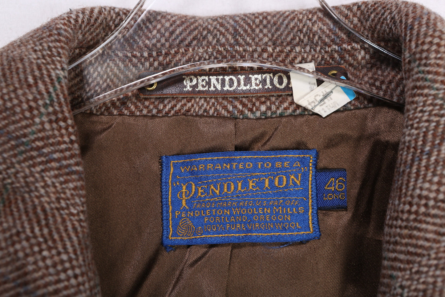 Vintage Pendleton Brown Winter Coat