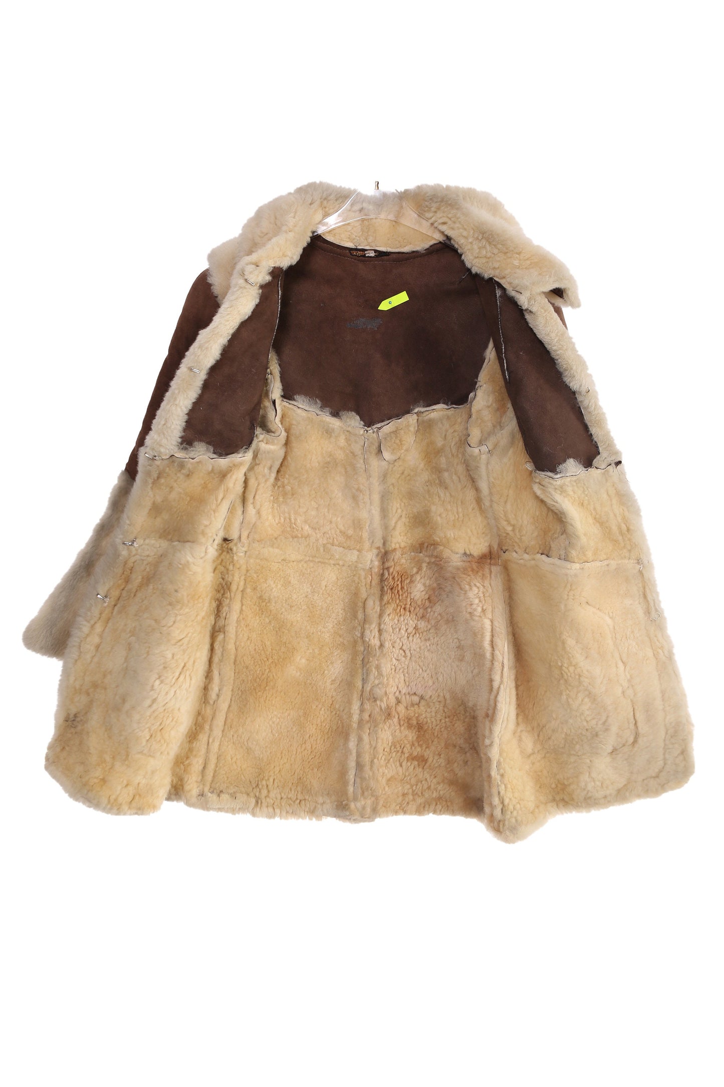 Vintage Women's Brown Shearling Coat