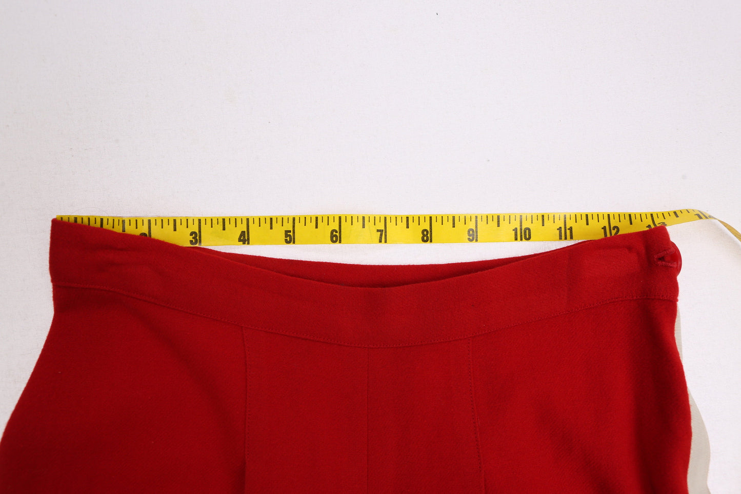 Vintage Men's Red Marching Band Uniform Pants - Estimated Era 1940's - 1950's