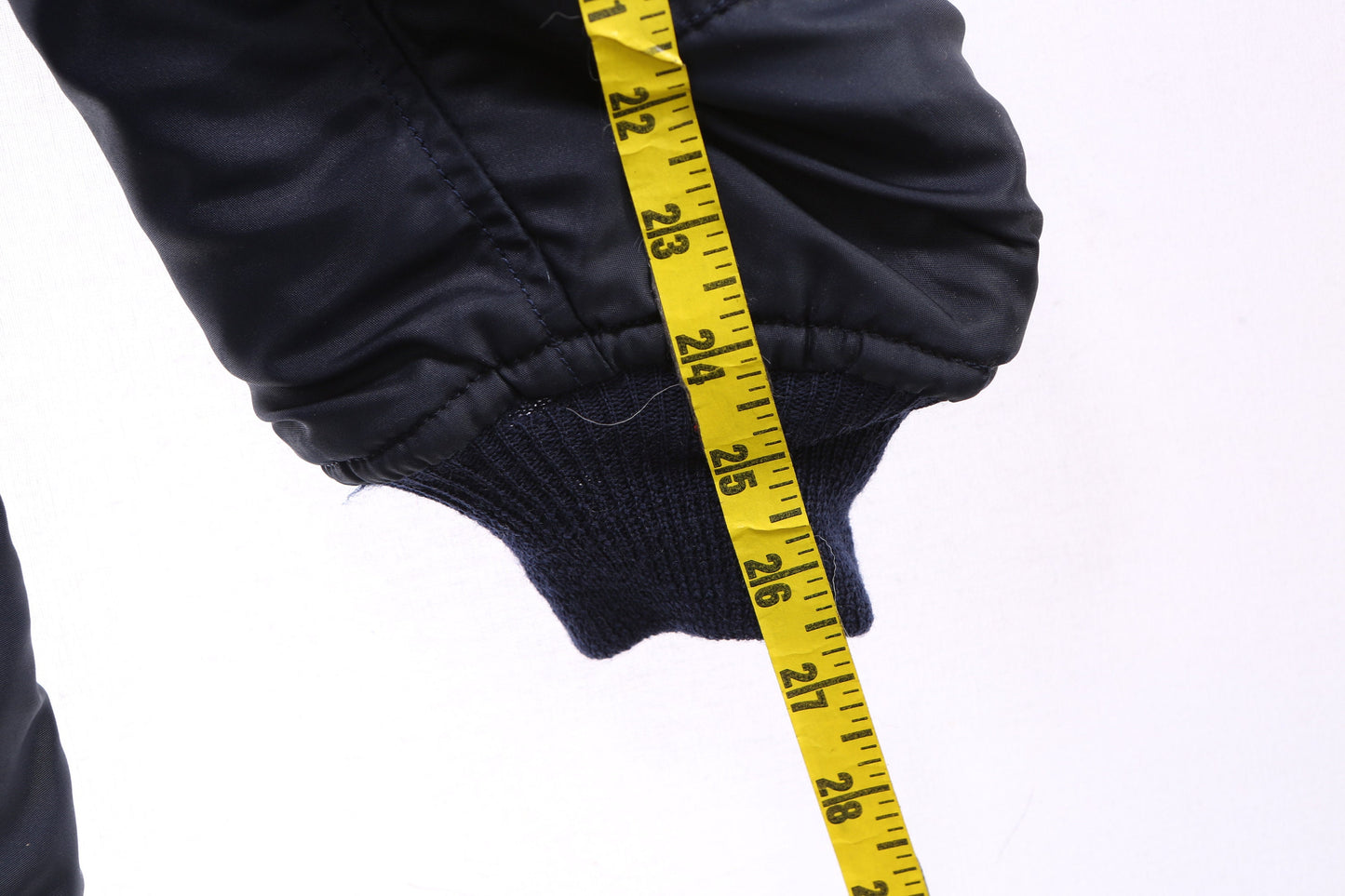 Vintage N-3A Blue USAF Parka with Fur Hood Seam - Estimated Era 1970's - 1980's