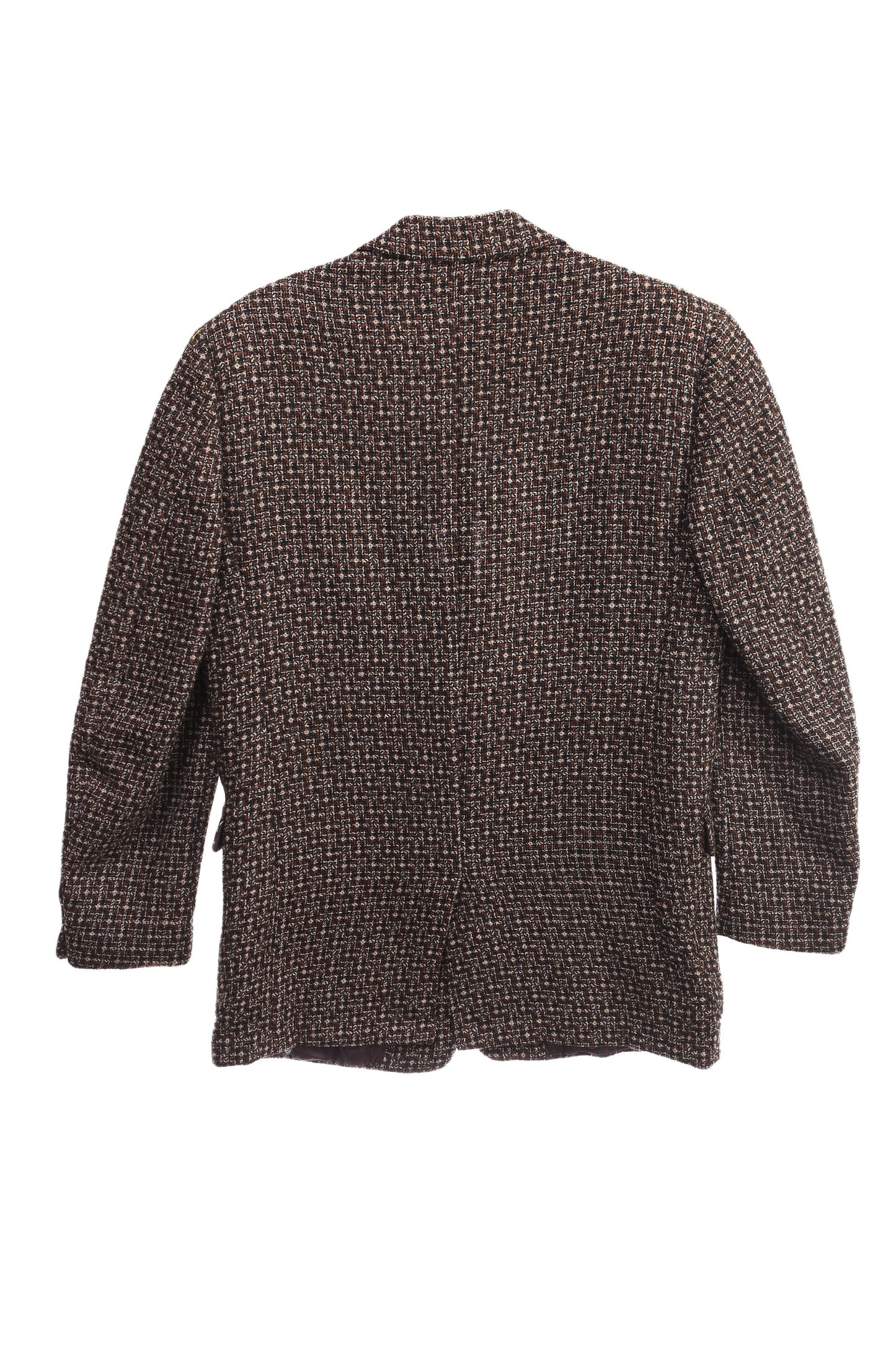 Vintage Men's Brown Casual Blazer by Bullocks - Estimated Era 1940's - 1950's