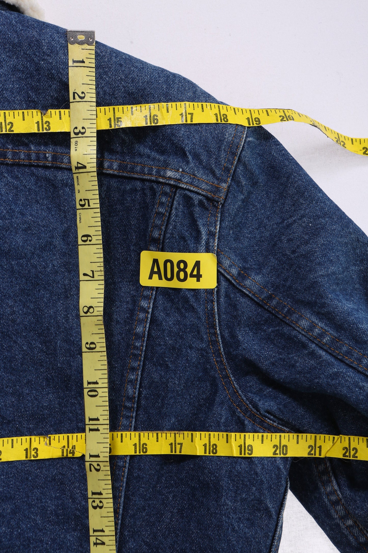 Vintage Levi's Blue Denim Sherpa Jacket