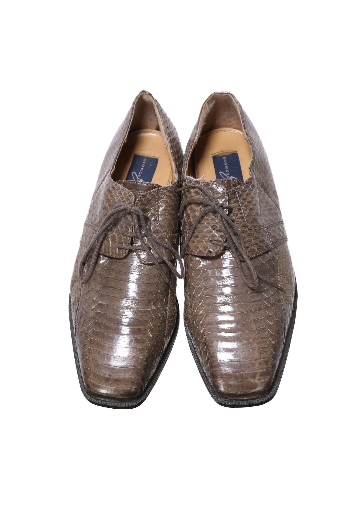 Men's Gray Casual Shoes by Giorgio Brutini Private Collection - Size 9 1/2