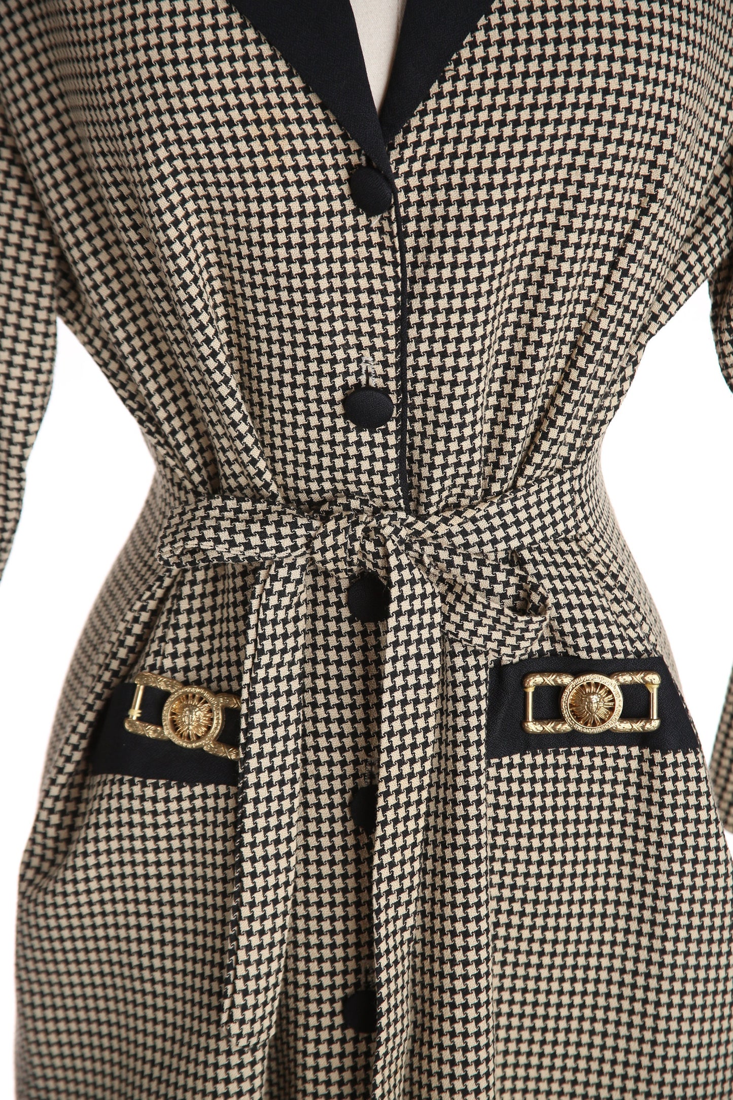 Vintage Women's Plaid Casual Dress by Kim's Fashion - Estimated Era 1990's - Y2K