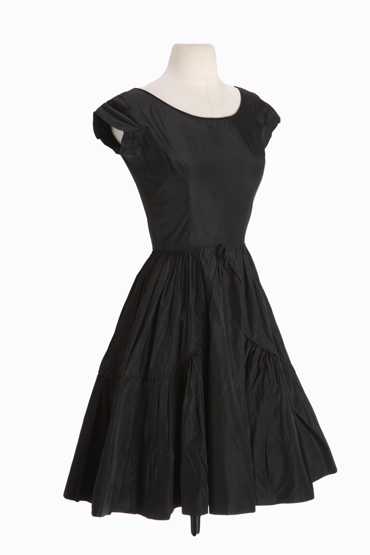 1950's Women's Black Casual Dress by Gay Gibson