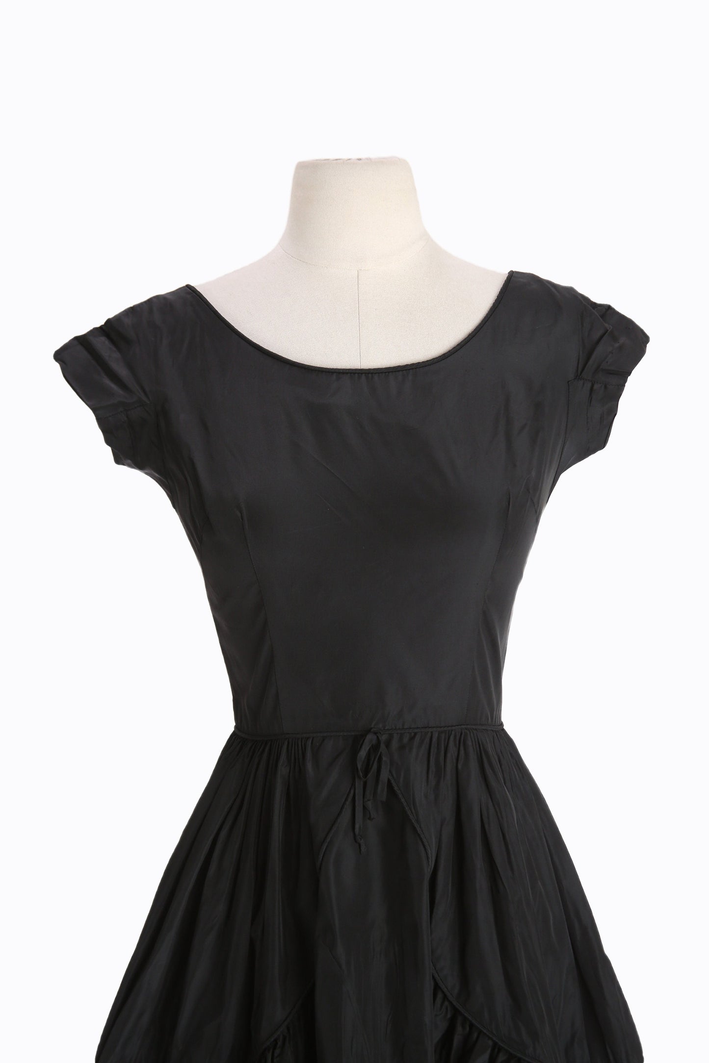 1950's Women's Black Casual Dress by Gay Gibson