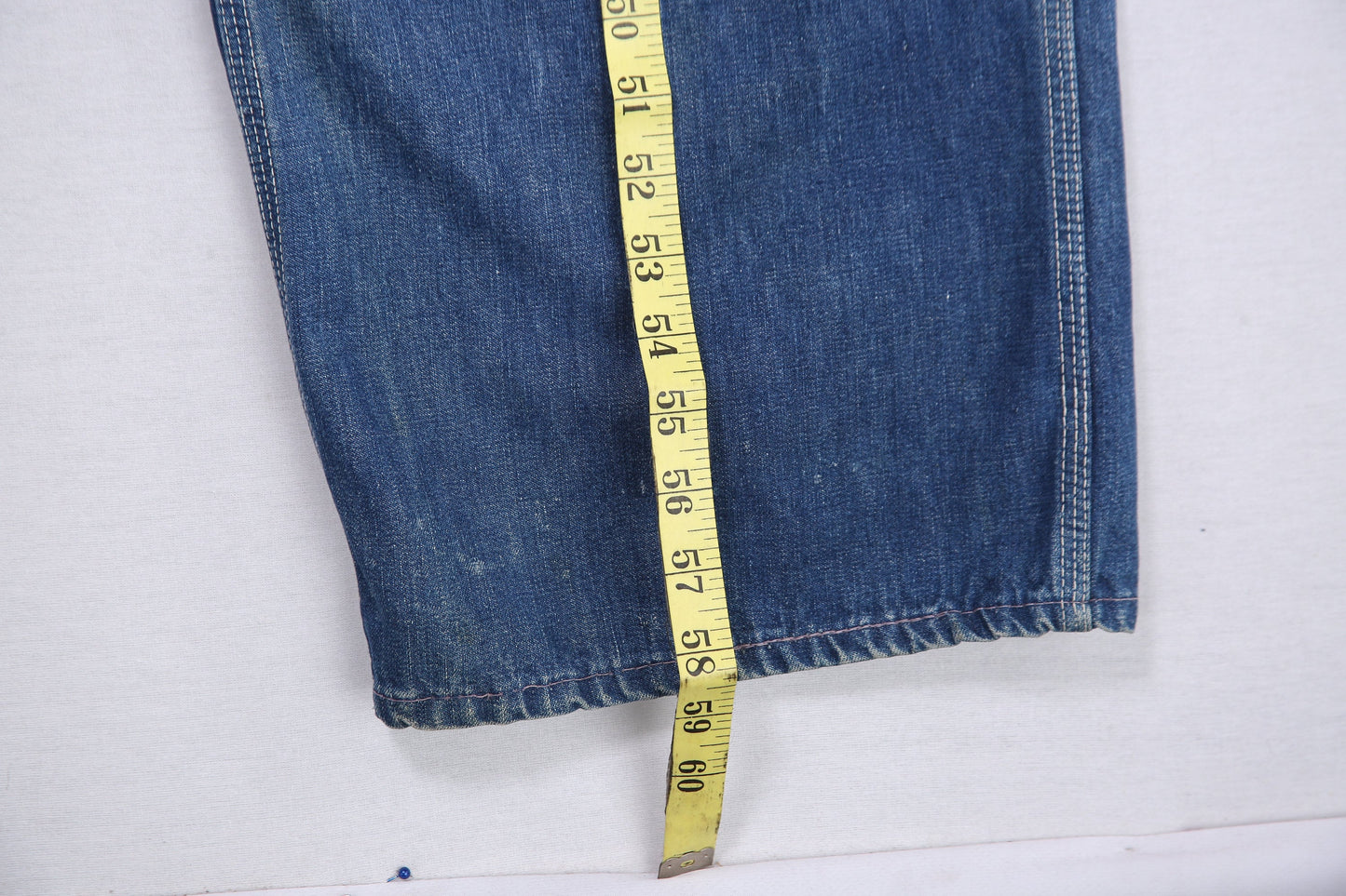 Vintage Big Mac Blue Denim Overalls - Union Made - Estimated Era 1960's - 1970's