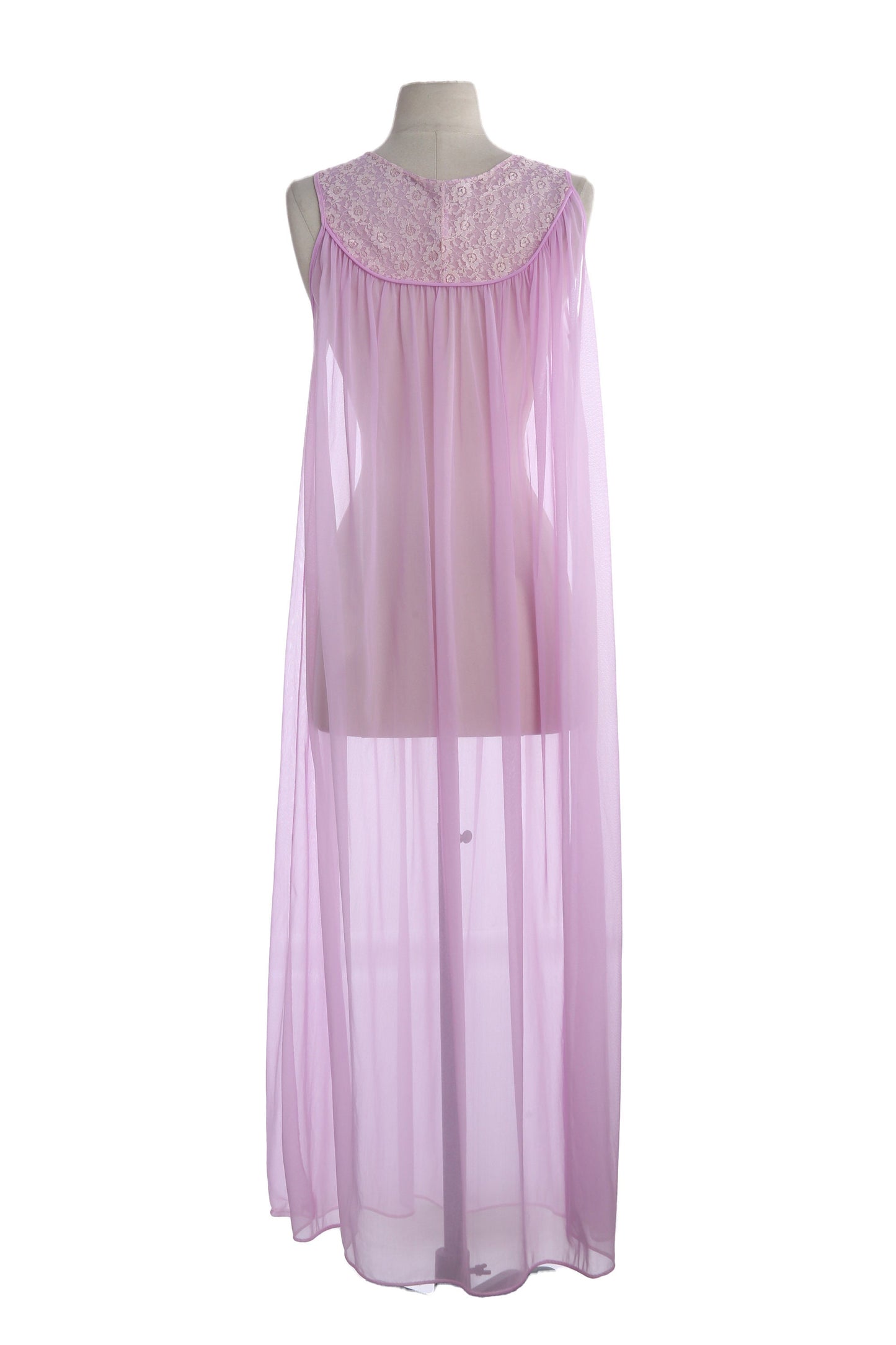 Vintage Women's Nightgown Dress - Estimated Era 1960's - 1970's
