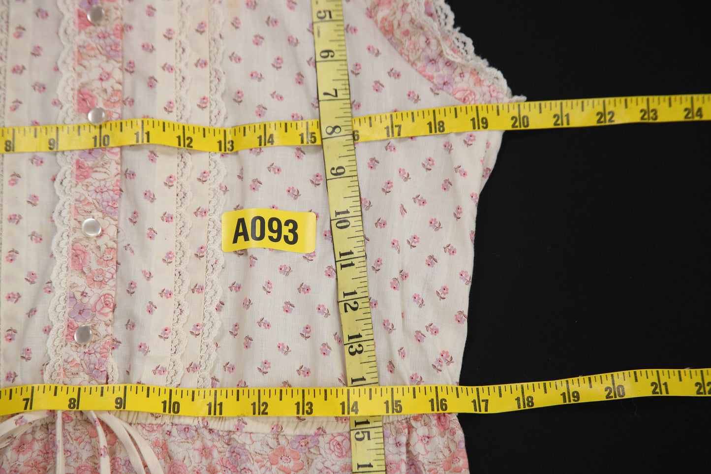 Vintage Floral Print Maxi Summer 70s Dress