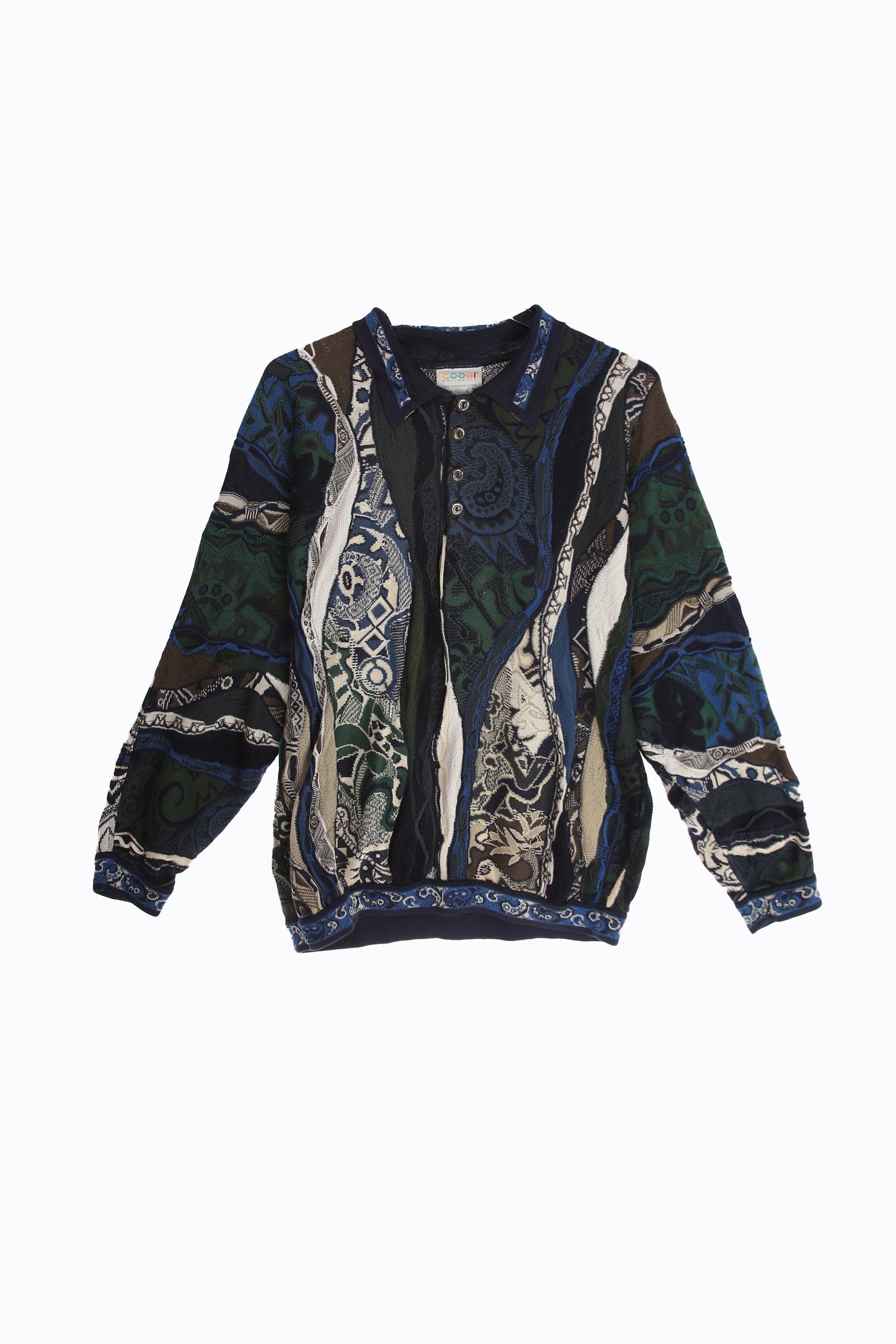 Vintage COOGI Sweater - Made in Australia - Estimated Era 1990's - Y2K