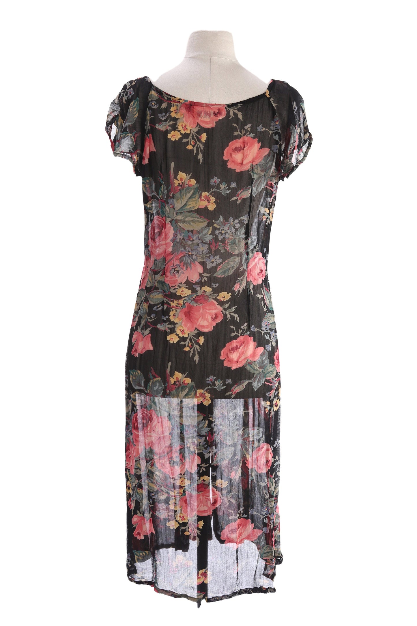 1990's Floral Print Summer Dress by Kim Erixon