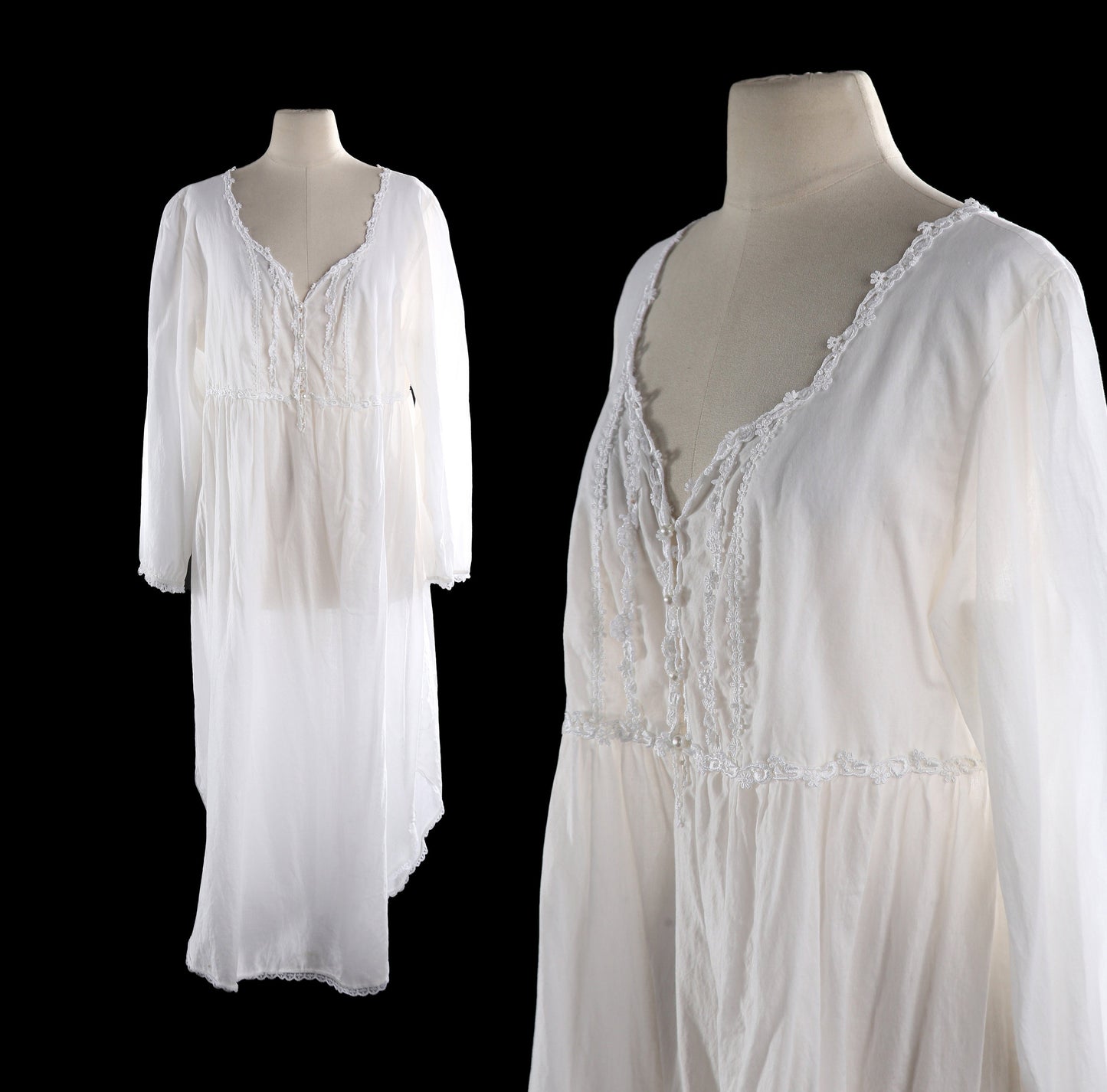 White Blouson Dress by Victoria Secret Country