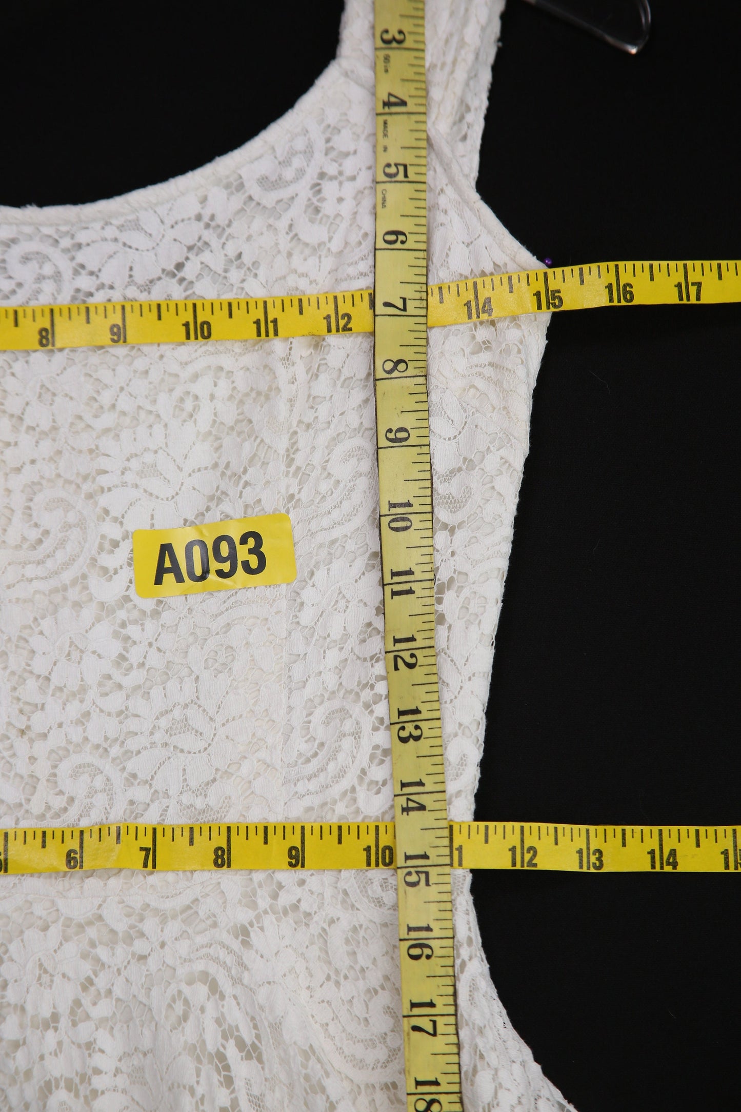 Vintage White Lace Evening Dress Cocktail Sleeveless Fit and Flare