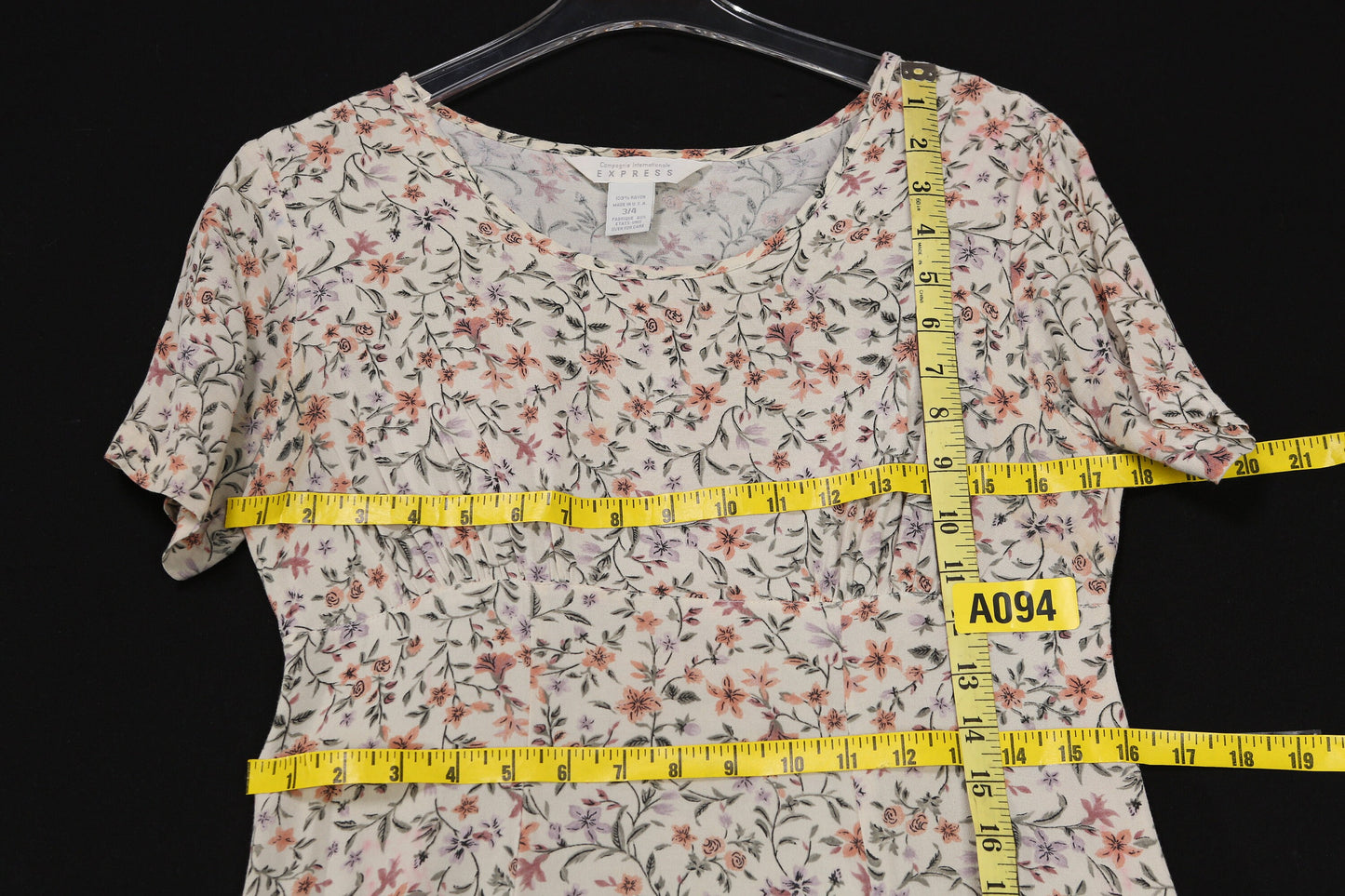 Floral Print Women's Long Summer Maxi Dress By Express