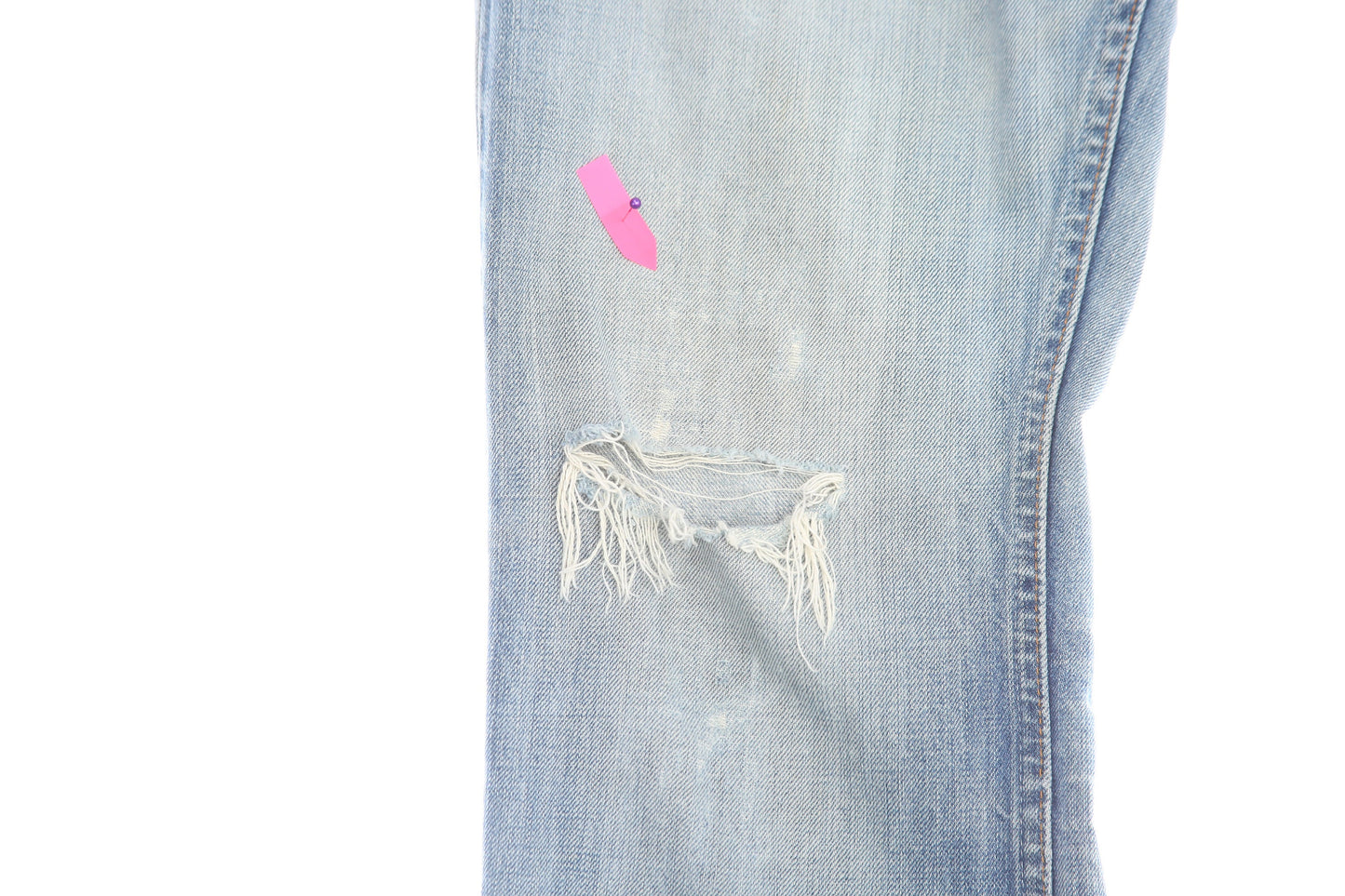 Vintage Levis Bell Bottom Denim Pants - Estimated Era 1970's - 1980's