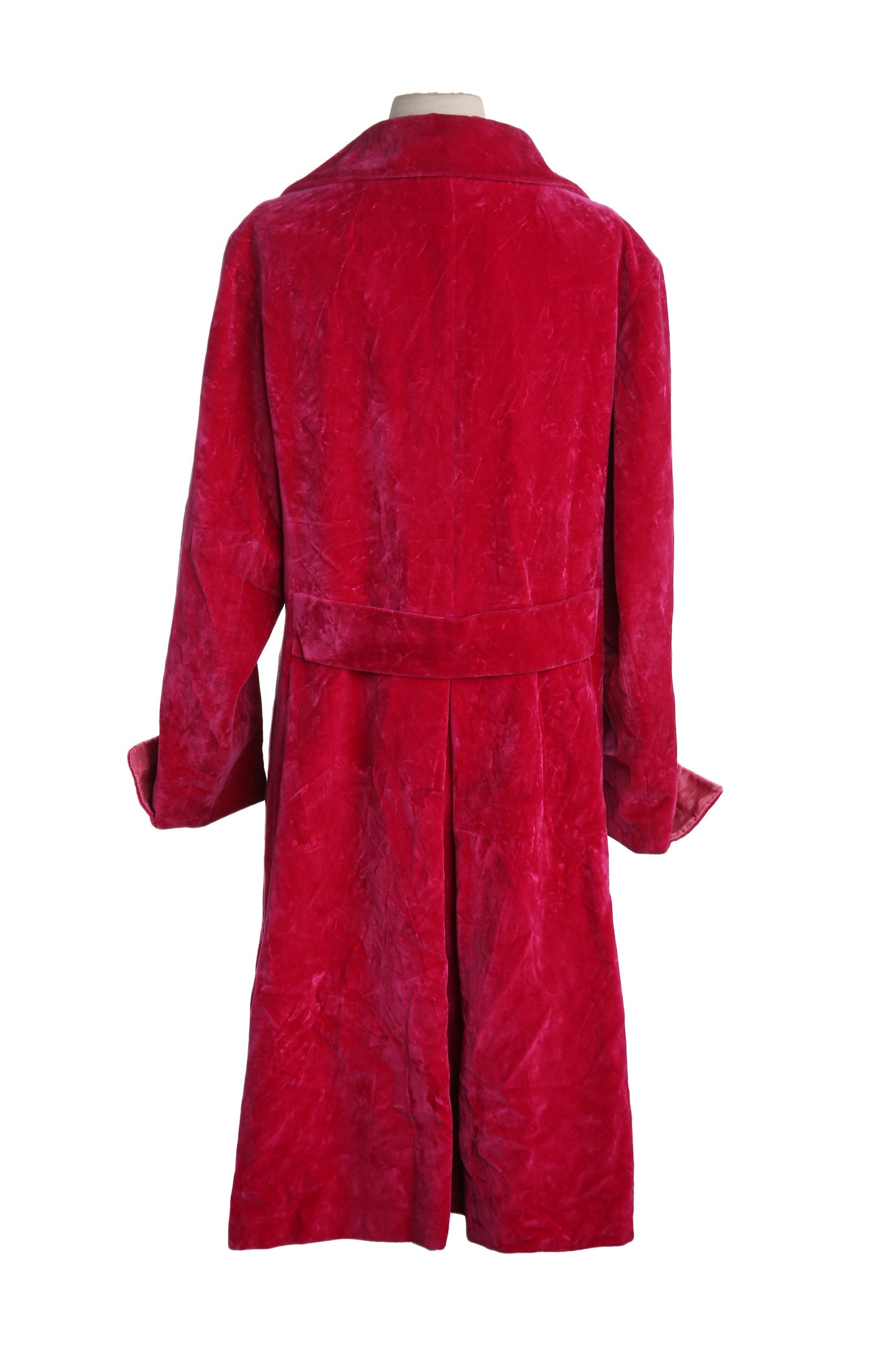 Vintage Women's Red Winter Coat by Bullock's Wilshire - Estimated Era 1950's - 1960's