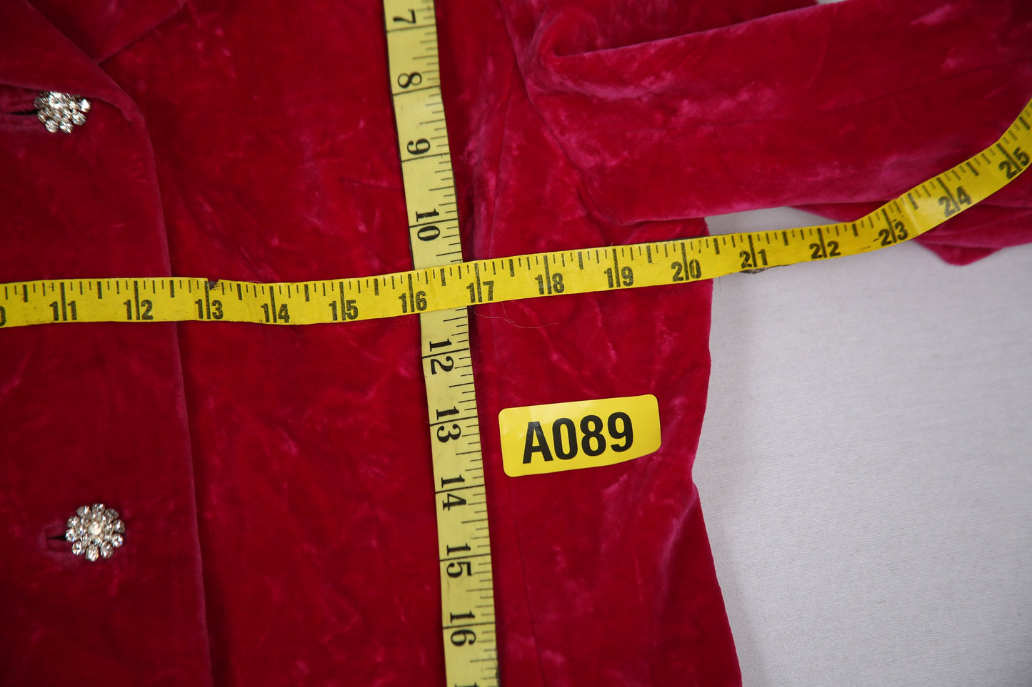 Vintage Women's Red Winter Coat by Bullock's Wilshire - Estimated Era 1950's - 1960's