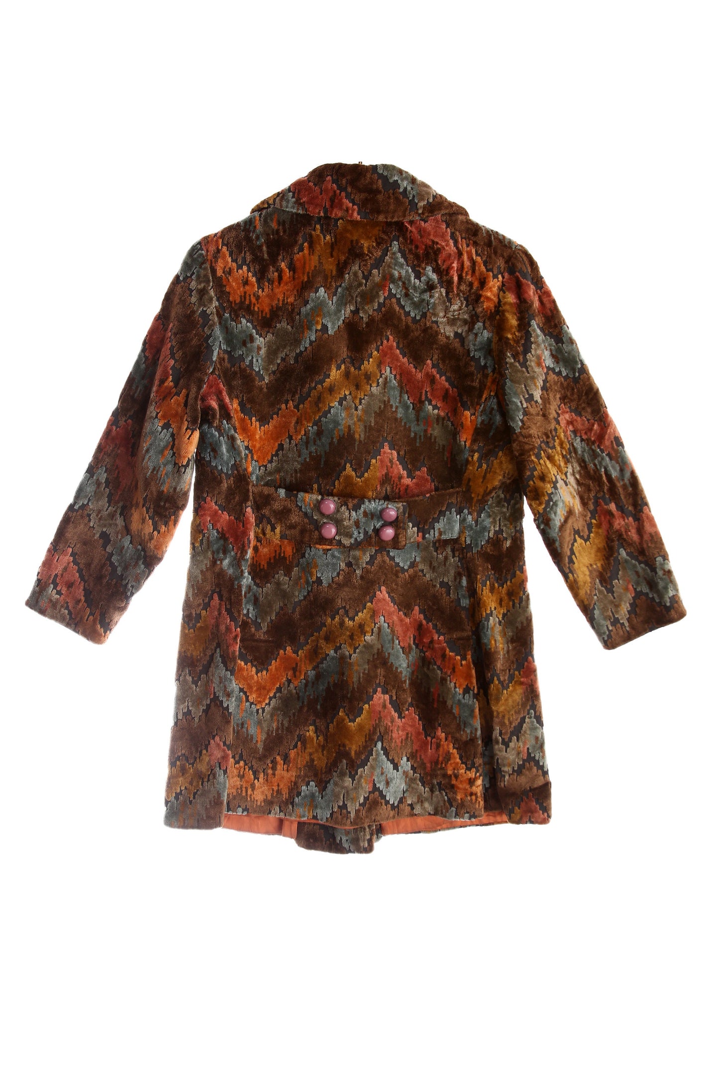 Vintage Women's Tapestry Winter Coat - Estimated Era 1960's - 1970's