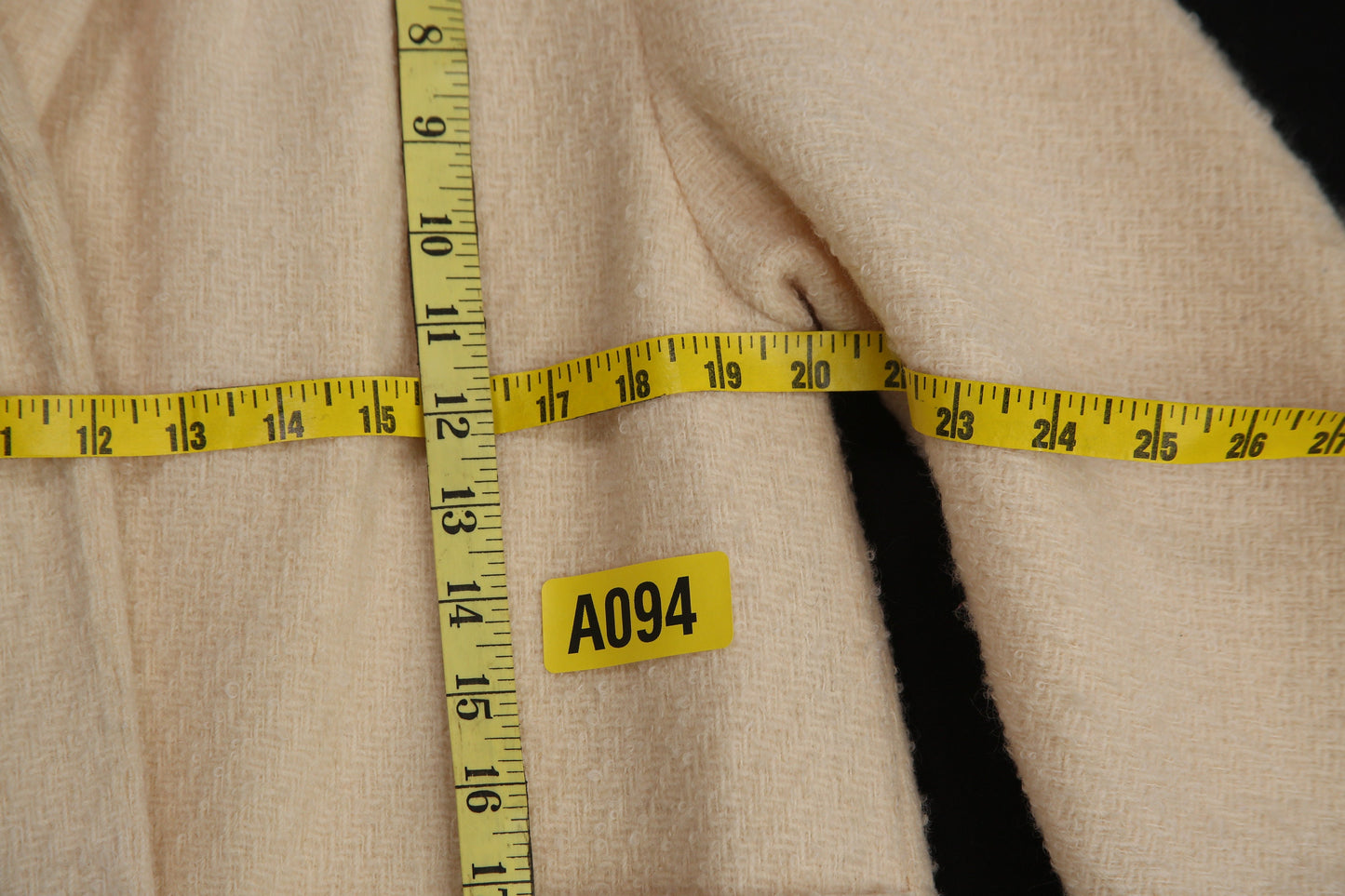 Vintage White Winter with no Closure - Estimated Era 1960's - 1970's