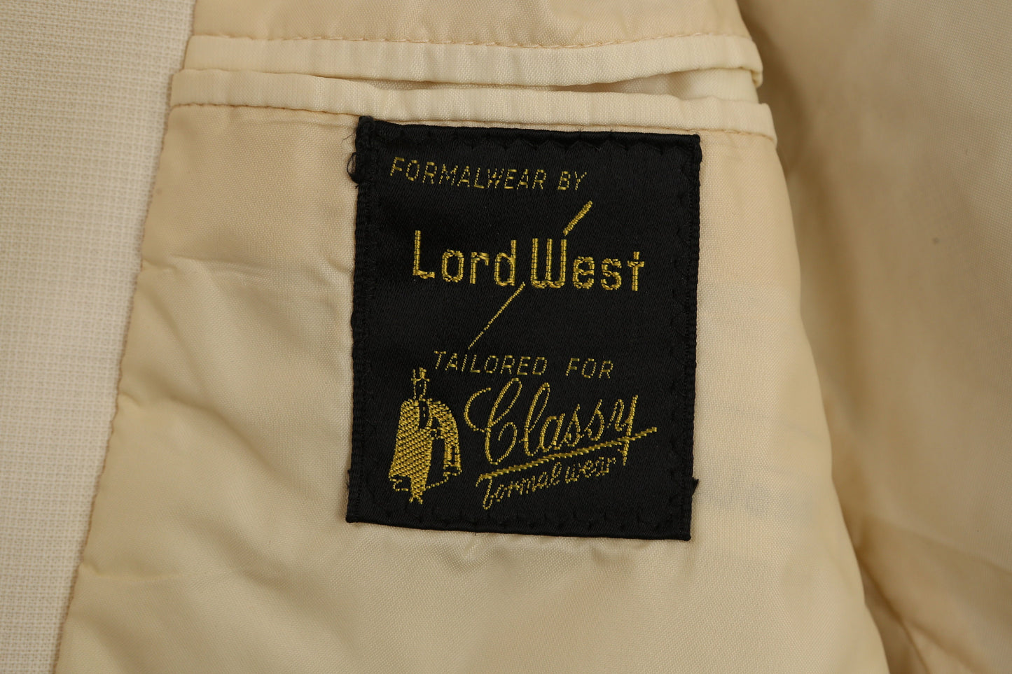 70s Men 2 Piece Tuxedo Set Blazer and Vest