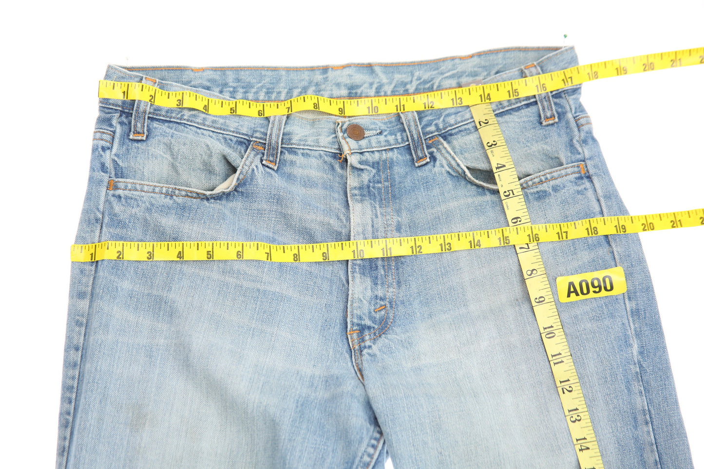 Vintage Levis Bell Bottom Denim Pants - Estimated Era 1970's - 1980's