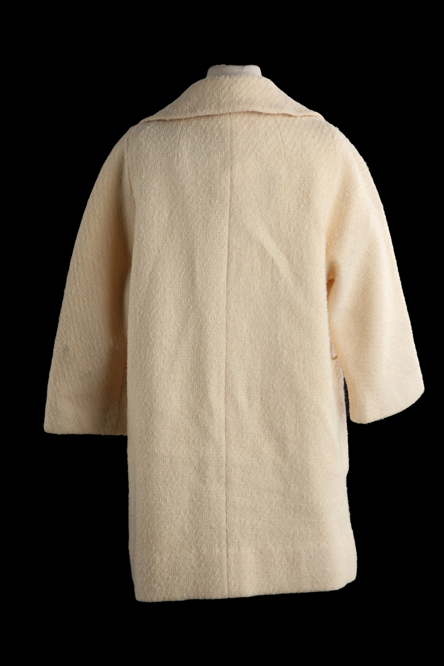 Vintage White Winter with no Closure - Estimated Era 1960's - 1970's