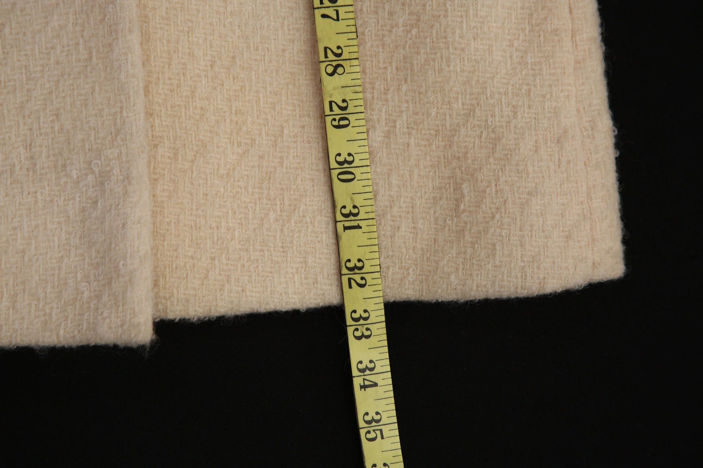 Vintage White Winter with no Closure - Estimated Era 1960's - 1970's