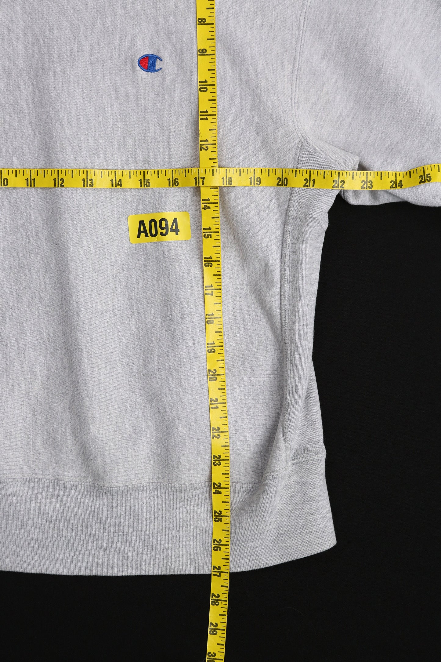 Vintage Champion Sweatshirt - Solid Gray No Print - Estimated Era 1970's - 1980's