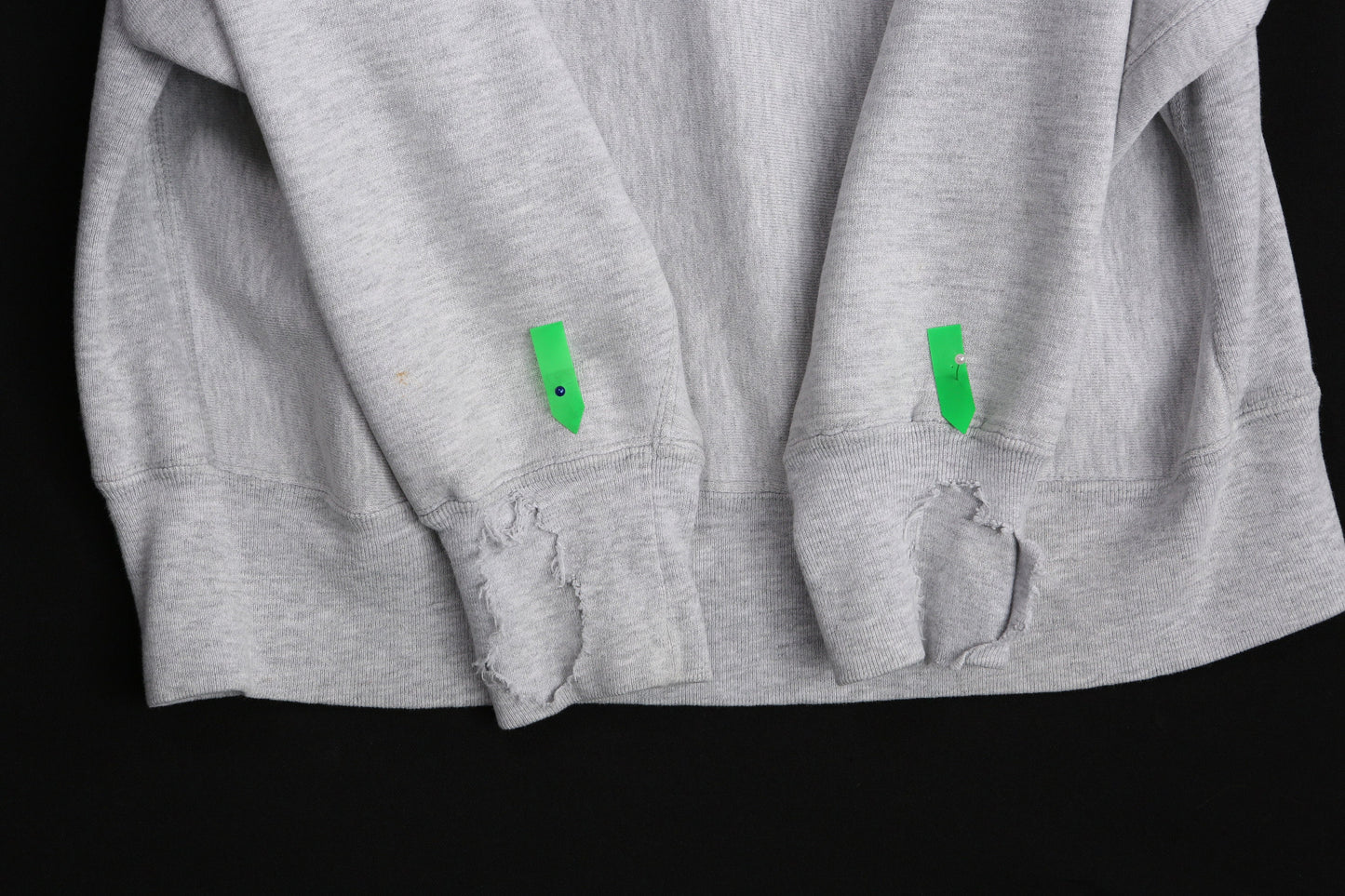 Vintage Champion Sweatshirt - Solid Gray No Print - Estimated Era 1970's - 1980's