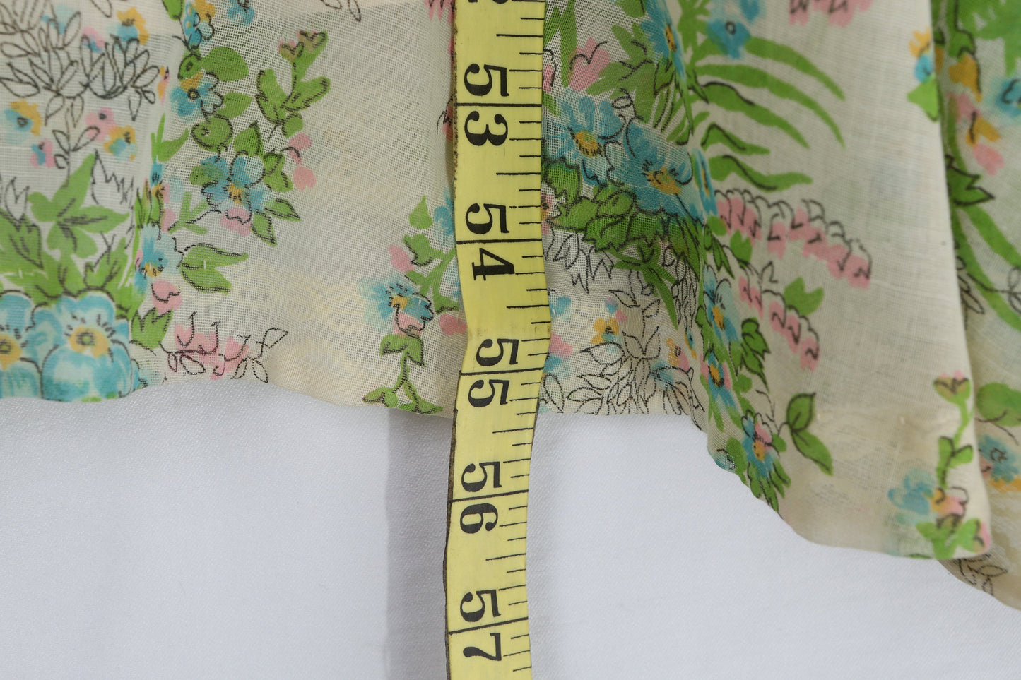 70s Floral Print Cotton Summer Dress - Prairie Style By This is Yours San Francisco