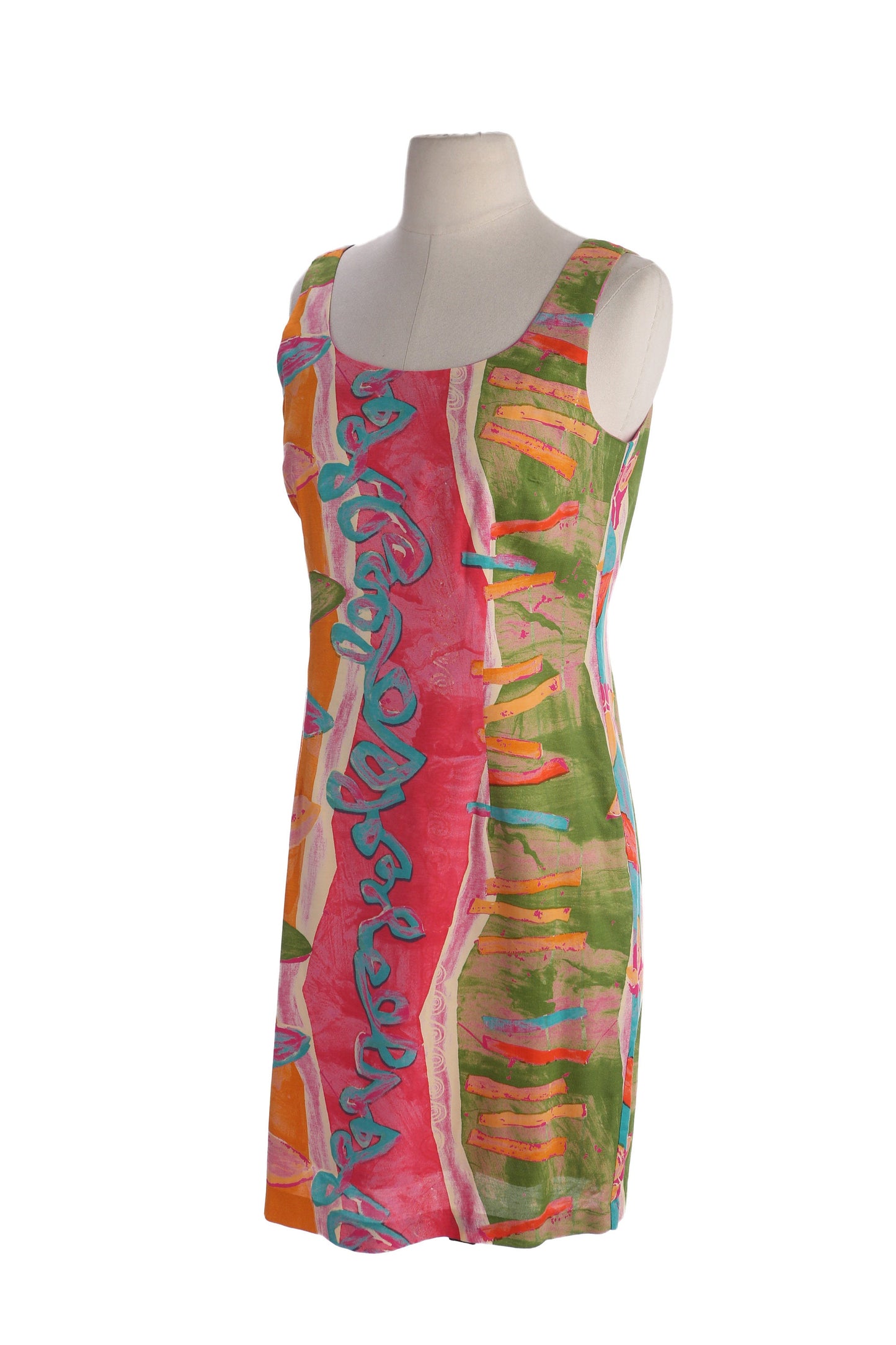 90's Women Summer Rayon Dress by Rabbit Rabbit Rabbit Designs