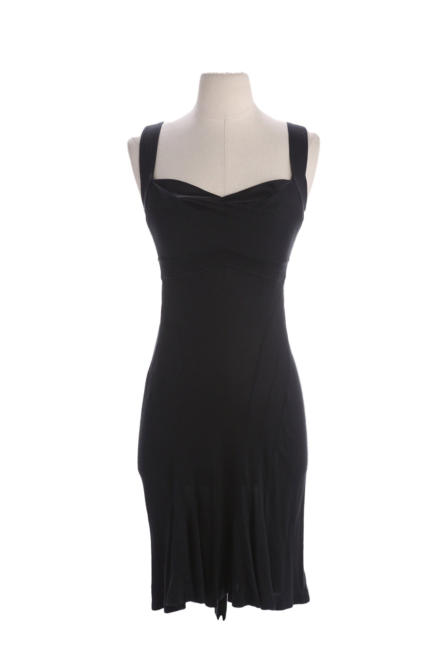 Vintage Black Evening Sleeveless Dress by Diane Von Furstenberg