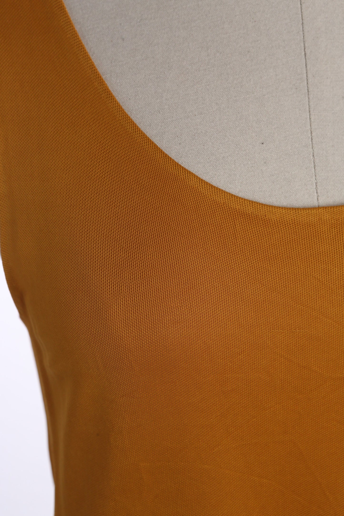 Vintage Women Yellow Sleeveless Casual Top - Estimated Era 90s - Y2K