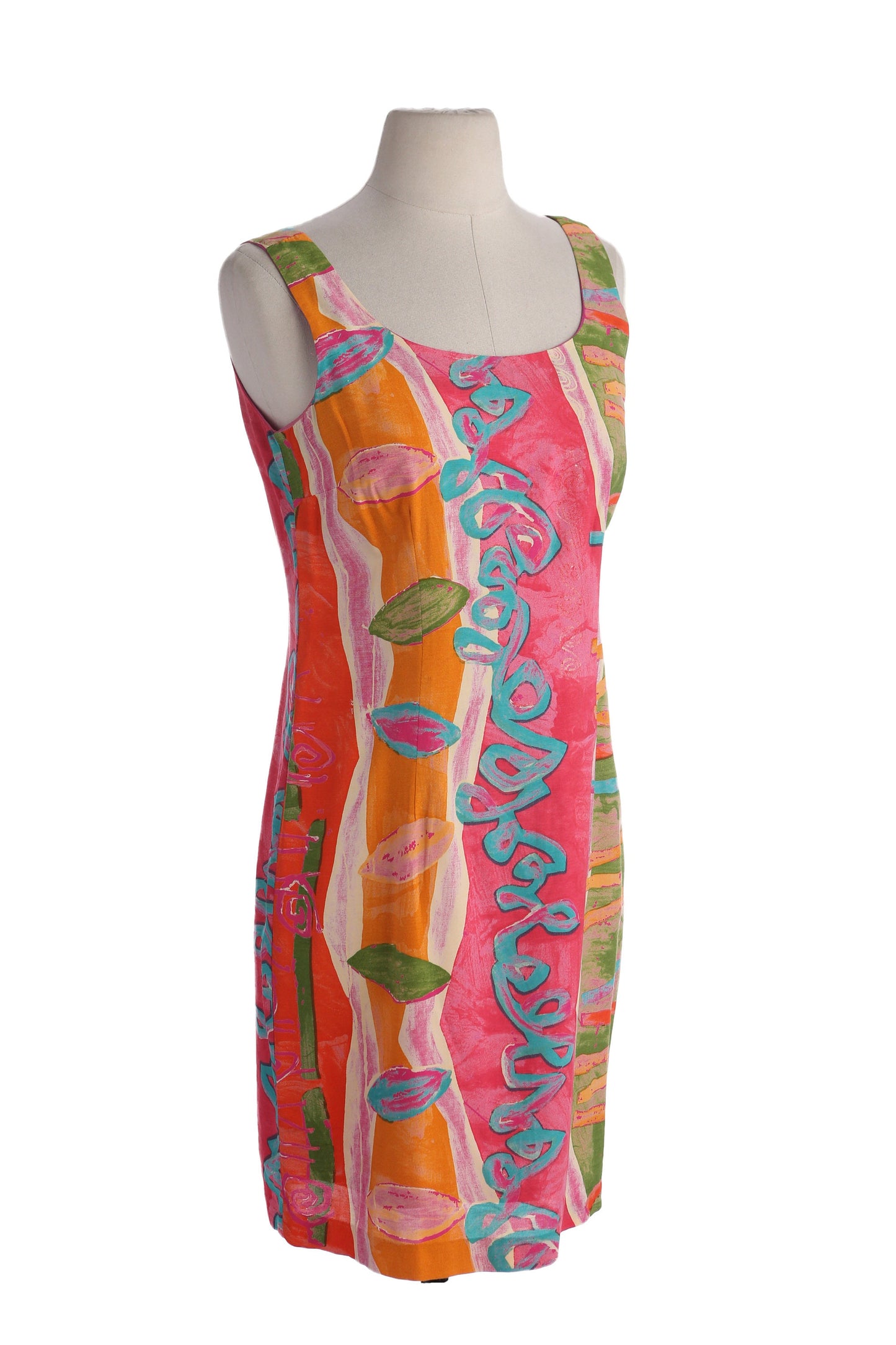 90's Women Summer Rayon Dress by Rabbit Rabbit Rabbit Designs