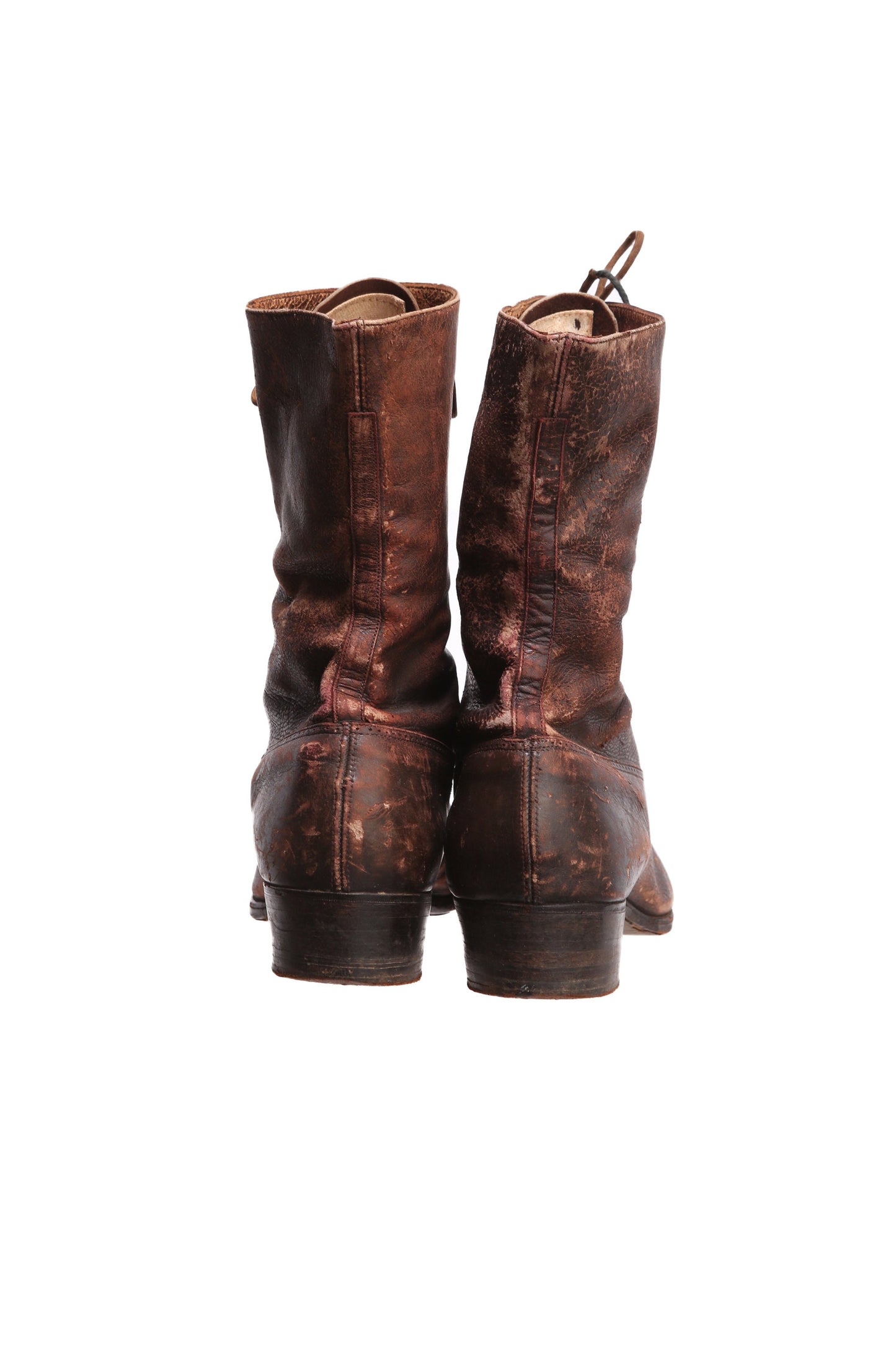 Vintage Women Leather Victorian Boots