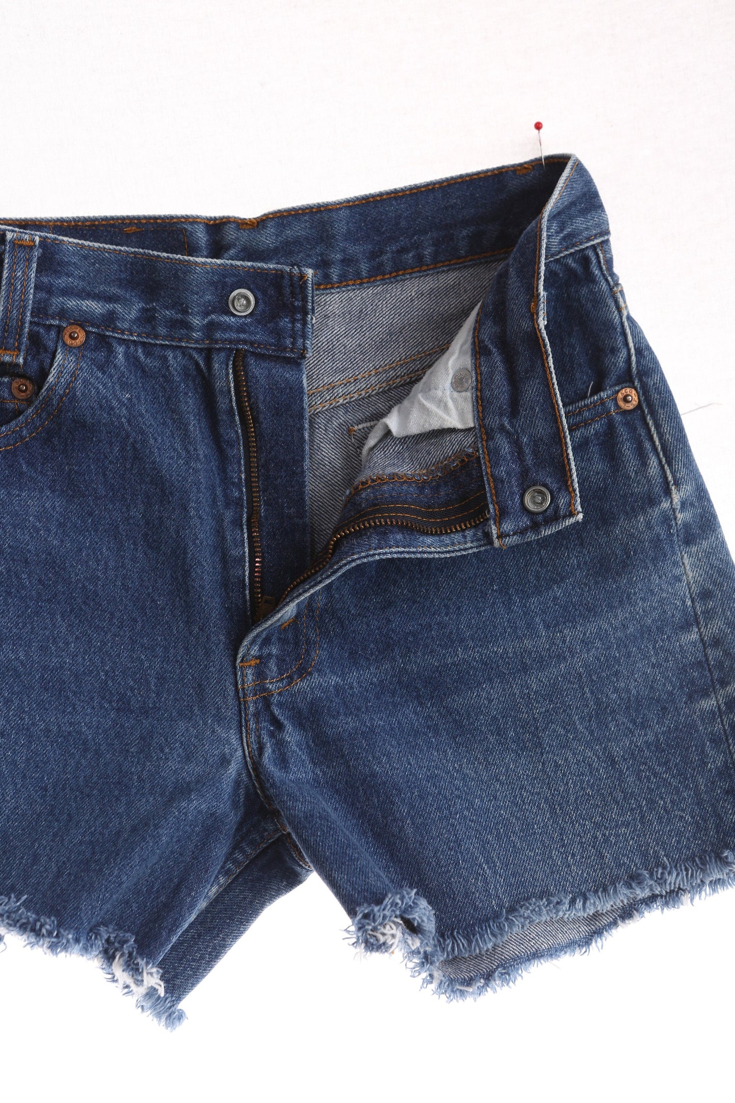 Vintage Levi's Denim Shorts Made in USA Estimated Era 80s - 90s - 302-117 Style