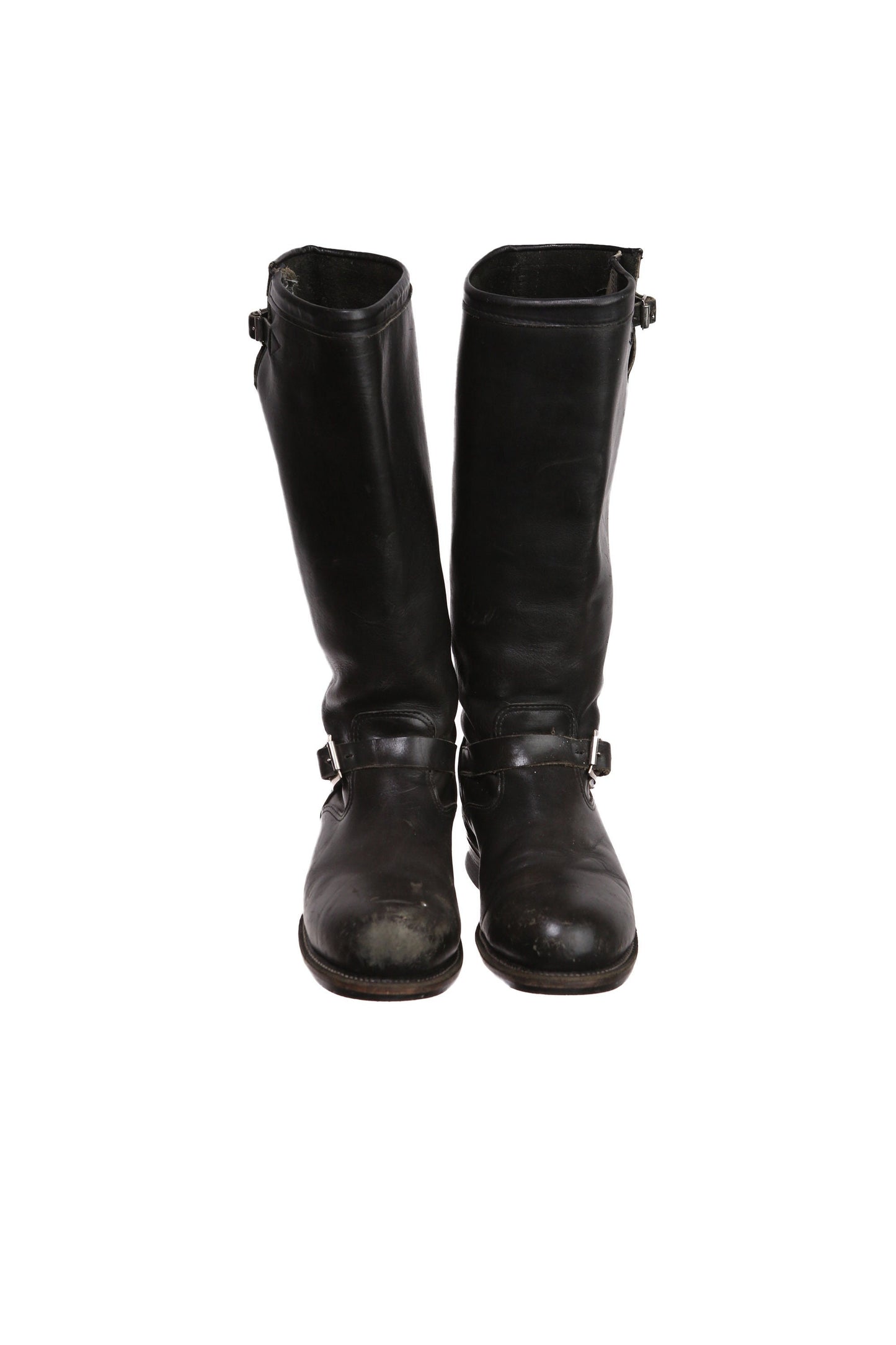 Vintage Chippewa high Top Black Engineering Boots - Steel Toe