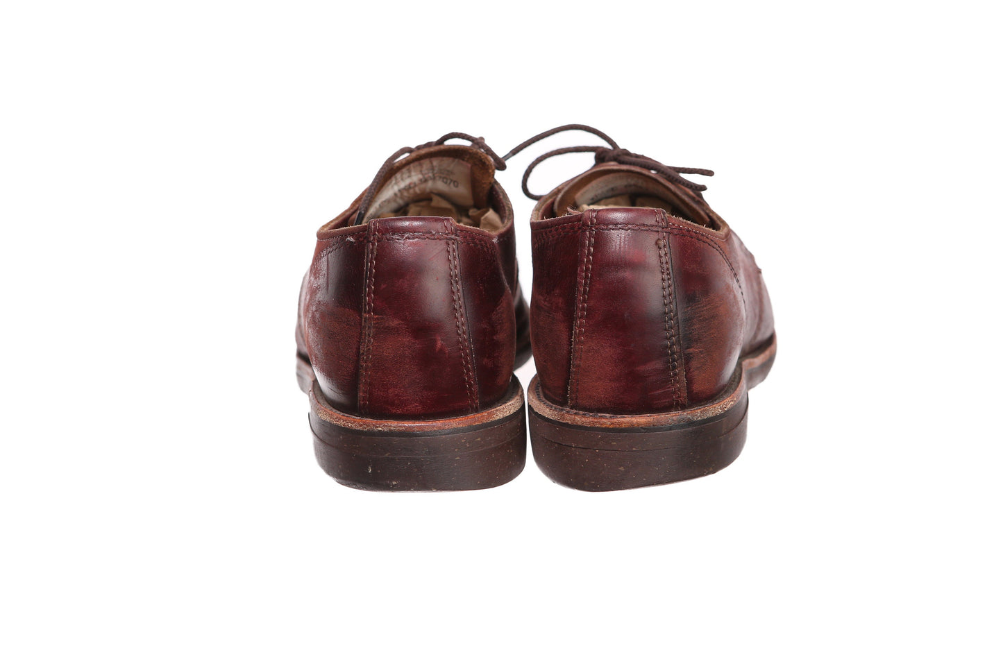 Vintage L.L. Bean Brown Leather Lace Up Shoes