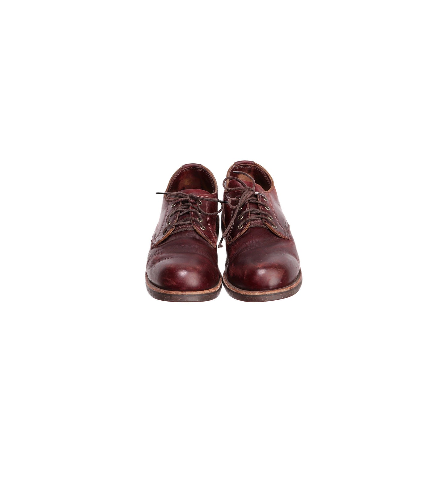 Vintage L.L. Bean Brown Leather Lace Up Shoes