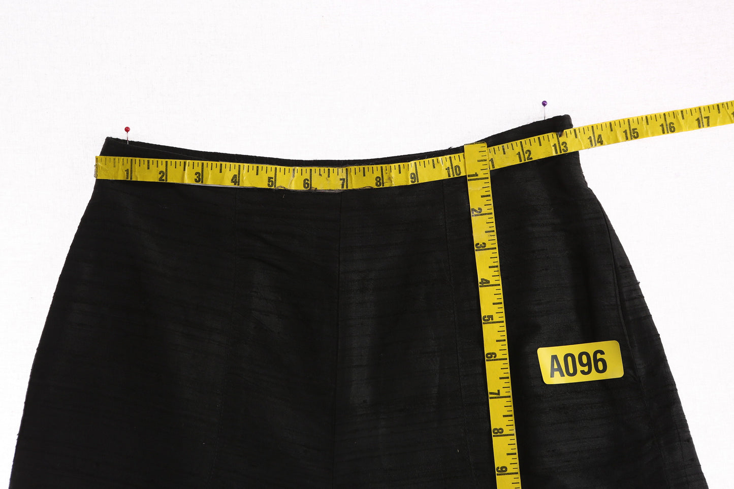 Women Black High Waist Casual Shorts by Meryl Feran Couture - Est Era 80s - 90s