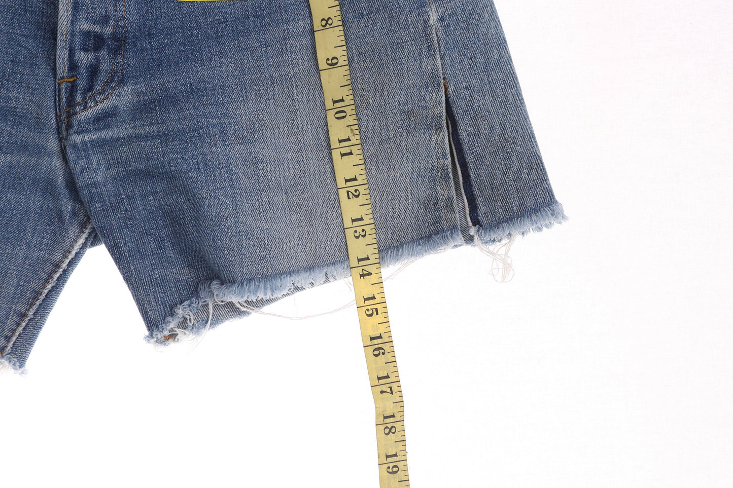 Vintage 501 Levi's Cut off Denim Shorts - Est Era 80s - 90s - Made in USA